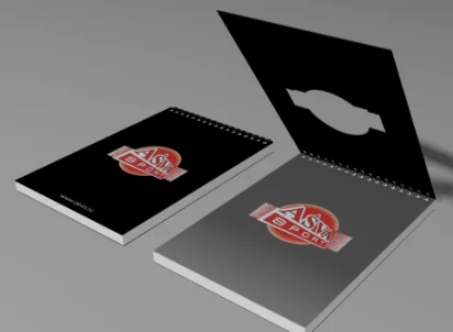 Branded notebooks
